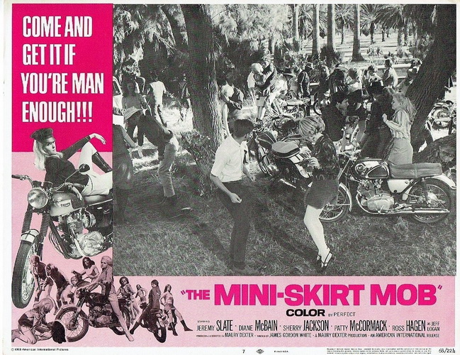 The mini-skirt mob